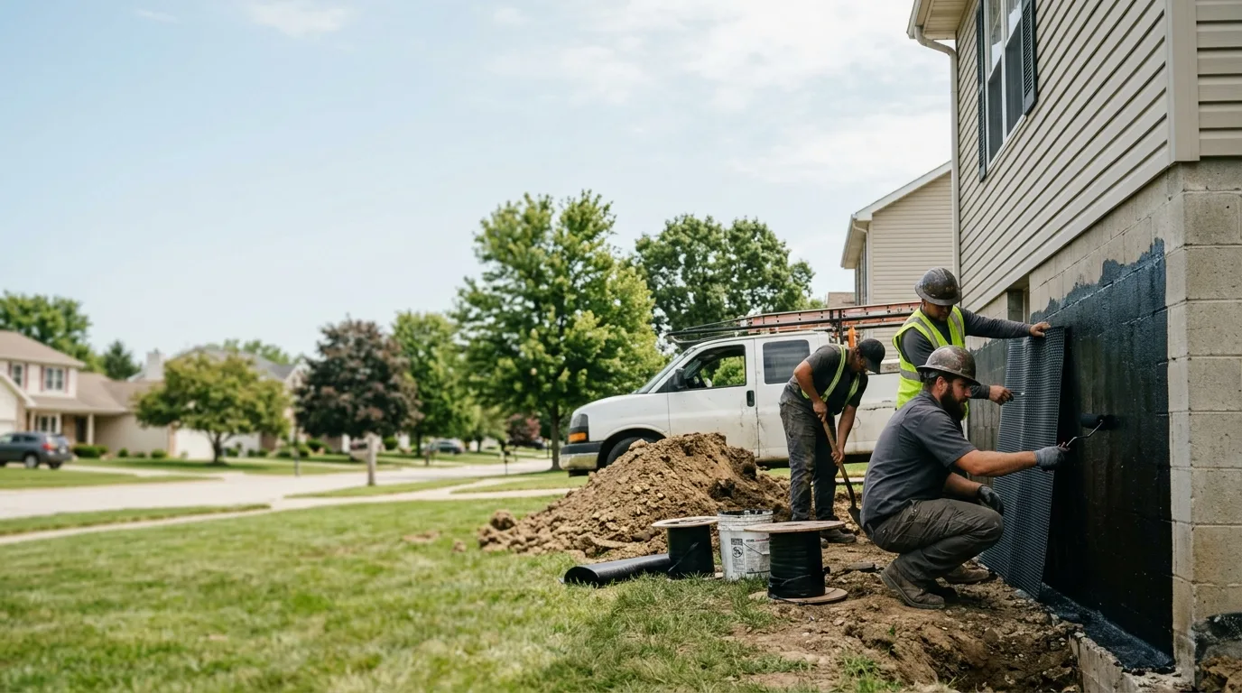 Basement Waterproofing in Houghton, IA near me